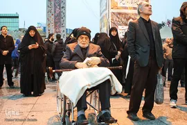 مراسم پیاده روی روز اربعین در تهران
