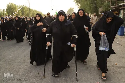 حرکت کاروان پیاده‌روی اربعین از ملاشیه اهواز