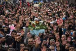 مراسم تشییع شهدای گمنام در سمنان