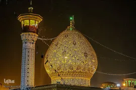 شب اول محرم در حرم شاهچراغ (ع)‎‎