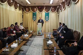 نشست خبری معاون فرهنگی آستان حضرت عبدالعظیم(ع)