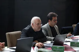 اولين روز مسابقات سراسری قرآن کریم هيات داوران بخش نغمات ديني