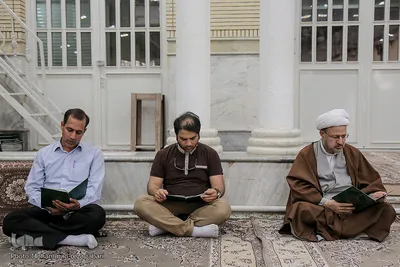 مراسم سومین روز درگذشت ابوی استاد سیدرضا مؤدب