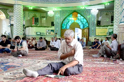 مراسم پرفیض دعای ندبه در مهدیه تبریز
