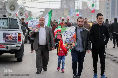 راهپیمایی چهلمین سالگرد پیروزی انقلاب اسلامی در اهواز