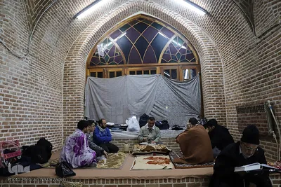 اولین روز مراسم معنوی «اعتکاف» در مسجد جامع تبریز