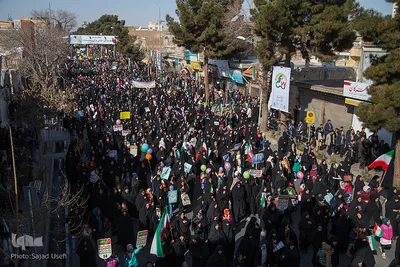 راهپیمایی ۲۲ بهمن در سبزوار