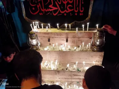 مراسم شام غریبان حسینی در اهر