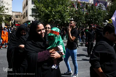 مراسم عزاداری تاسوعا حسینی در حرم مطهر رضوی