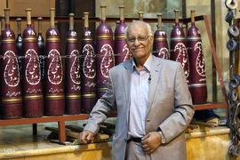 محمد نجات مهر پیشکسوت ورزش باستانی 