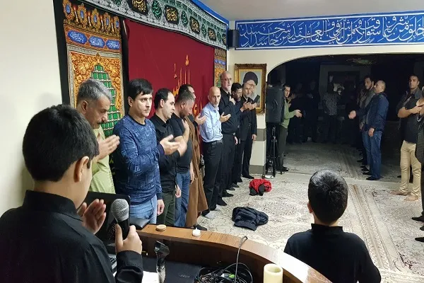 سوگواری اربعین حسینی در بلاروس + عکس