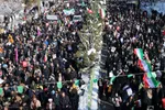 حضور باشکوه مردم همدان در راهپیمایی یوم الله ۲۲ بهمن‎
