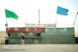 مرز شلمچه در آستانه اربعین