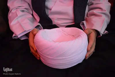 عمامه گذاری طلاب با حضور آیت الله العظمی مکارم شیرازی