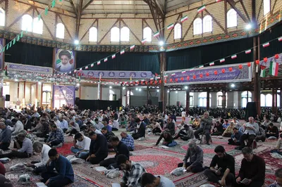 مراسم معنوی دعای عرفه در ملایر
