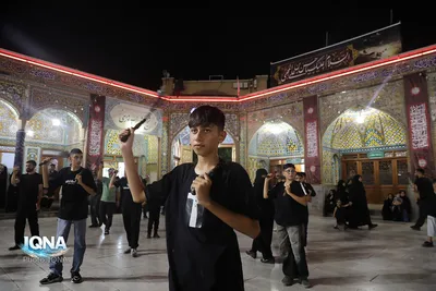 شب رحلت نبی مکرم اسلام(ص) در حرم بانوی کرامت