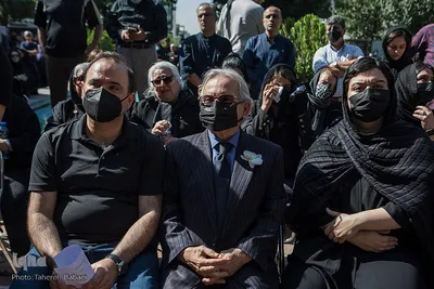 مراسم تشییع پیکر «بابک برزویه»