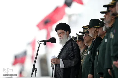 حضور رهبر انقلاب در مراسم دانش‌آموختگی دانشجویان دانشگاه امام حسین(ع)
