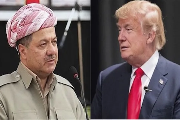 بررسی احداث بزرگترین پایگاه نظامی آمریکا در اربیل در دیدار ترامپ و بارزانی
