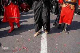 راهپیمایی نمادین قافله اسرای کربلا
