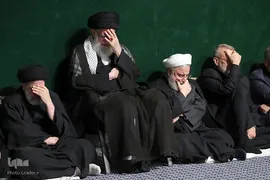 دومین شب عزاداری حضرت اباعبدالله الحسین (ع) در حسینیه امام‌خمینی(ره)