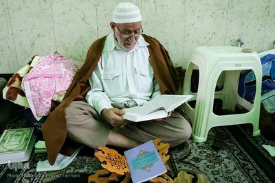 مراسم معنوی اعمال ام داود در حرم عبدالعظیم الحسنی(ع)