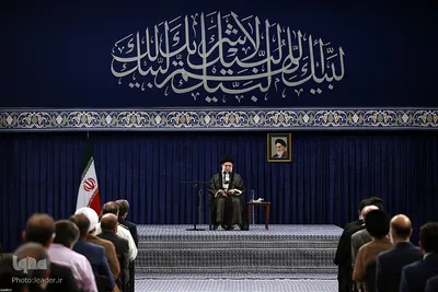 دیدار کارگزاران حج با رهبر انقلاب