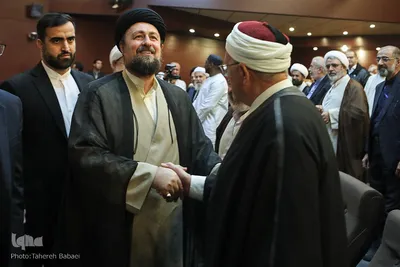 مراسم تجدید میثاق میهمانان سی‌وهفتمین کنفرانس وحدت با حضرت امام خمینی(ره)