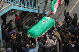 مراسم تشییع پیکر مطهر آیت‌الله امامی کاشانی
