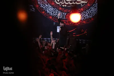 عزاداری شب عاشورای حسینی در هیئت بهشت العباس قم