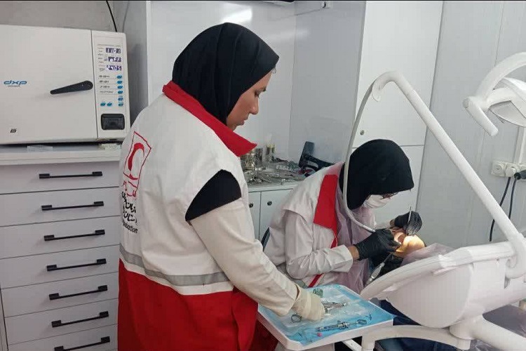 خدمت رسانی هلال احمر