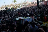 عکس | تشییع پیکر شهید مدافع حرم «محمدرضا یعقوبی» در رشت