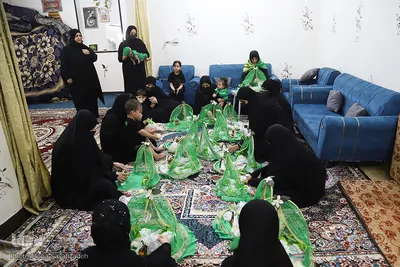 مراسم سينی حضرت قاسم(ع) در اهواز
