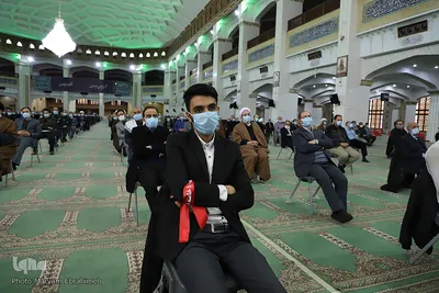 ارتباط تصویری مقام معظم رهبری با جمعی از مردم آذربایجان شرقی‎