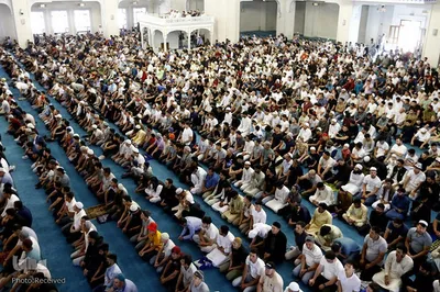 نماز عید قربان در جهان