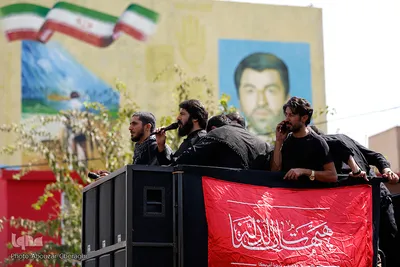 مراسم تشییع پیکر مطهر شهید محسن حججی در تهران