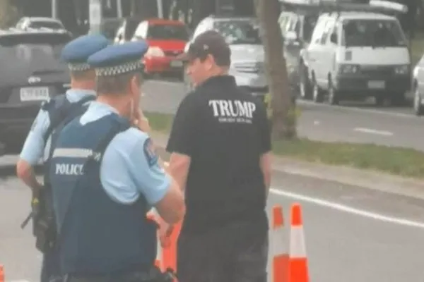 New Zealand Man in Trump Shirt Sentenced for Abuse outside Christchurch Mosque