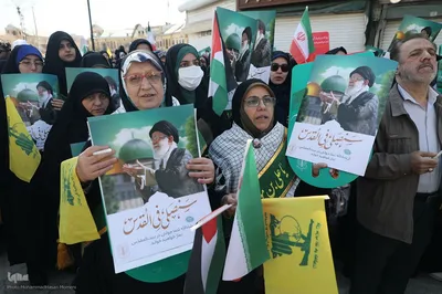 راهپیمایی روز قدس در همدان‎