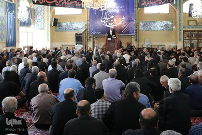 سوگواری شهادت امیرالمومنین-مسجد حاج تقی خان اراک/عکاس:طه نظیری