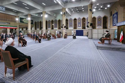 دیدار رئیس و مسئولان دستگاه قضائی با رهبر انقلاب
