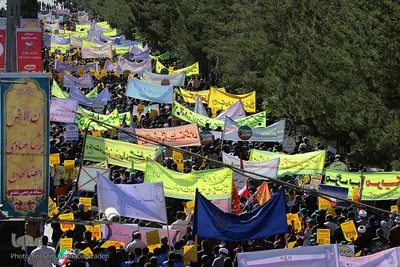 راهپیمایی 13 آبان در خراسان جنوبی