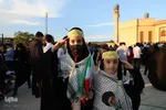 اجرای سرود سلام فرمانده به زبان ترکی و فارسی در تبریز