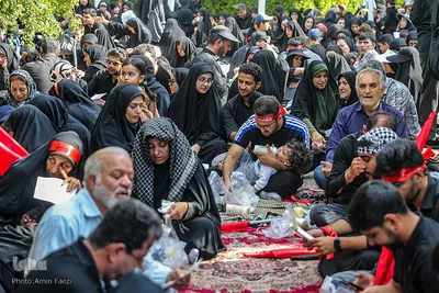 مراسم راه‍یمایی جاماندگان اربعین در شیراز