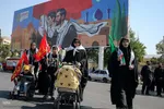 پیاده‌روی جاماندگان اربعین در شیراز