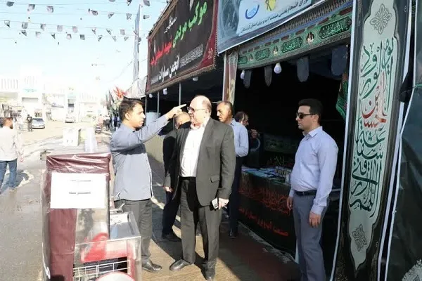 آب مورد نیاز زائران اربعین در مرز باشماق به صورت پایدار تأمین می‌شود