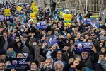 راهپیمایی مردم اصفهان در حمایت از مرجعیت و رهبر معظم انقلاب‎‎