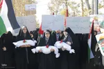 تجمع مردم ارومیه در حمایت از کودکان مظلوم غزه‎