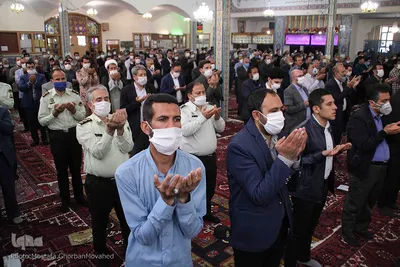 اقامه نماز عید فطر در اهر