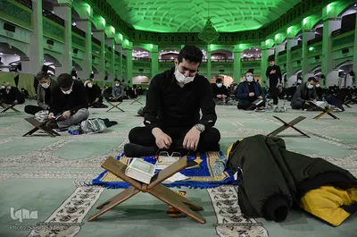 مراسم احیای شب بیست و یکم ماه رمضان در تبریز‎