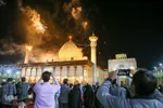 تحویل سال نو در حرم شاهچراغ(ع)